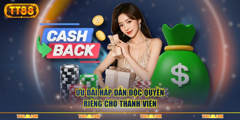 Ưu đãi hấp dẫn độc quyền riêng cho thành viên